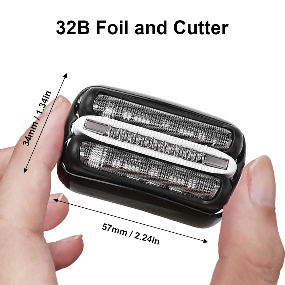 Сменная бритвенная головка совместимая с Braun 3 Series 32B 1 шт. лезвие для 301S 310S 320S 3040S