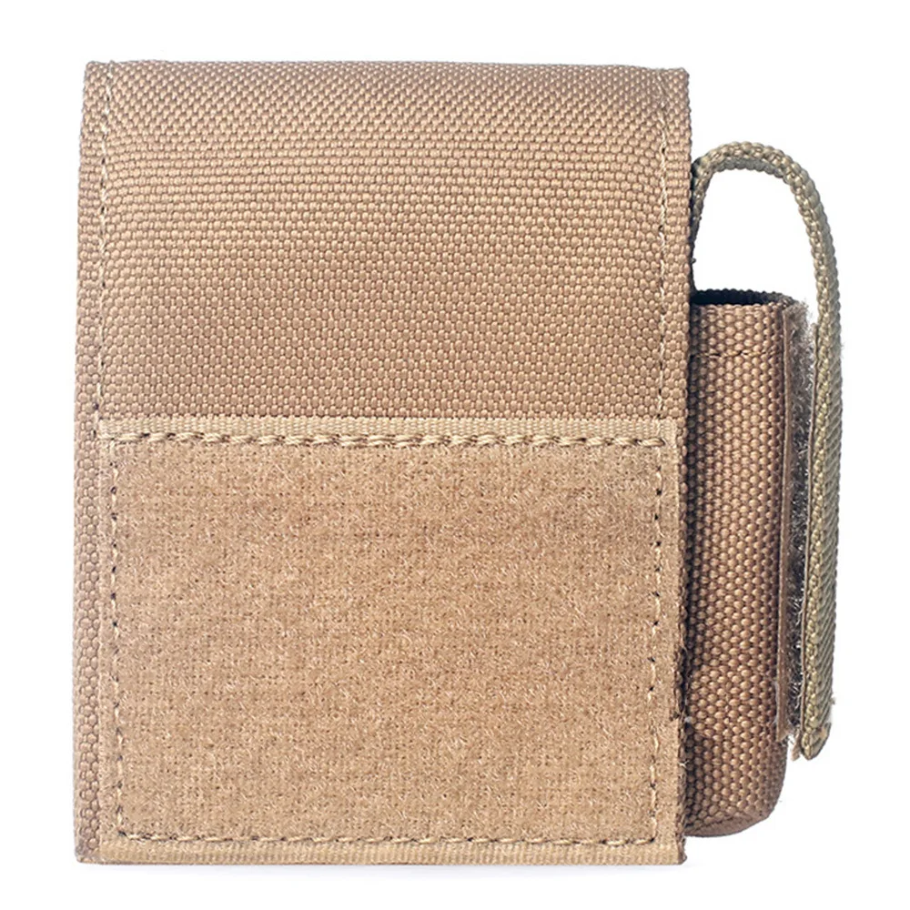 EDC Cigarette Pack Battery Pack Accessories Kit Package MOLLE Auxiliary Bag Mini Waist Bag