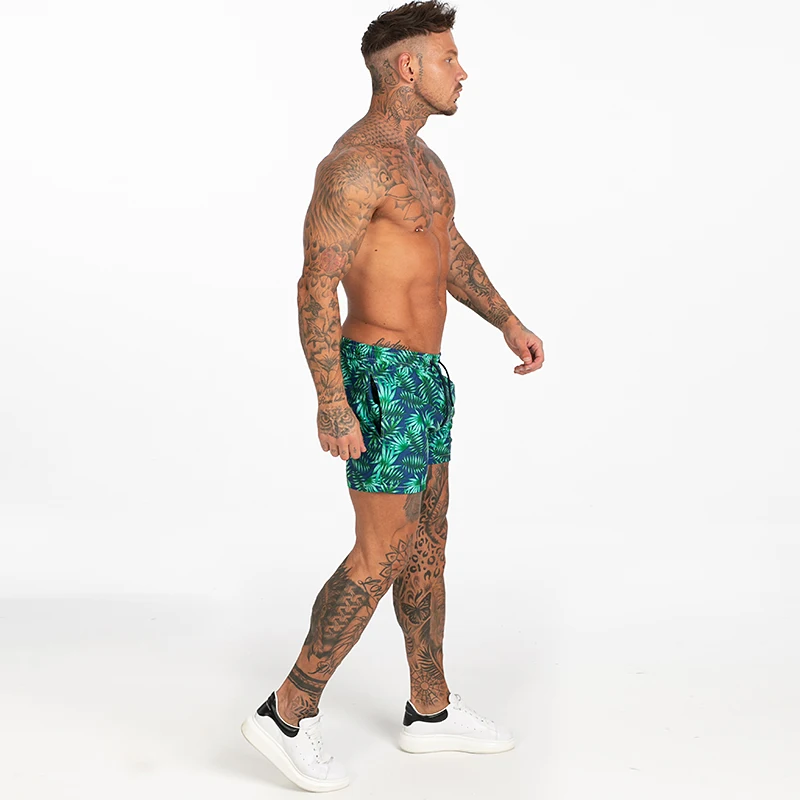 Mens Swim Trunks Mesh Lining Men Board Shorts with Pockets Swim Wear for Surfing, Swimming Summer Holiday Bathing Suits Fast Dry