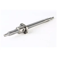 1pcs sfu1605 200 250 300 350 400 450 500 550 600mm rolled ball screw c7 with 1204 flange single ball nut