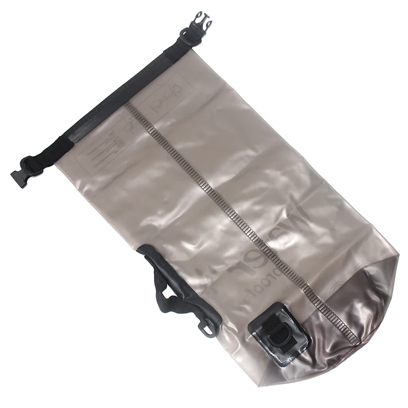 NUONEKO Rafting Waterproof Pvc Bag Outdoors Camping Equipment Trekking Tourism Hiking Fishing Shoulder Bucket Bag BAG07