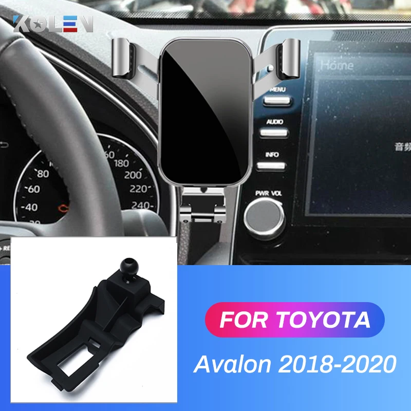 

Автомобильный мобильный телефон держатель для Toyota Avalon 50 xx50 2018 2019 2020 аксессуары тяжести GPS стенд Специальное крепление навигатора