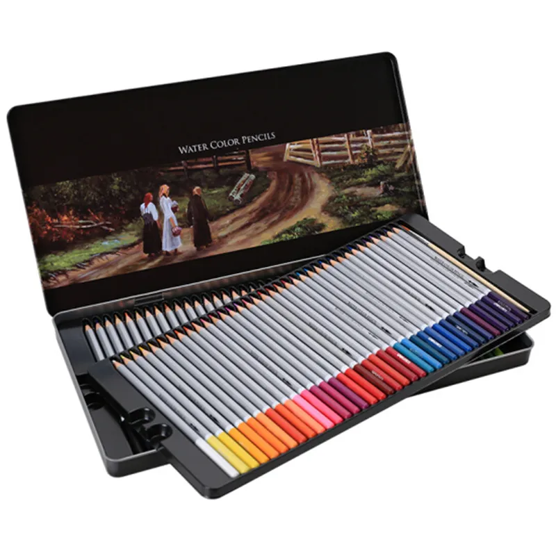 Цветные карандаши для детей 24/36/48/72 цветов | Канцтовары офиса и дома
