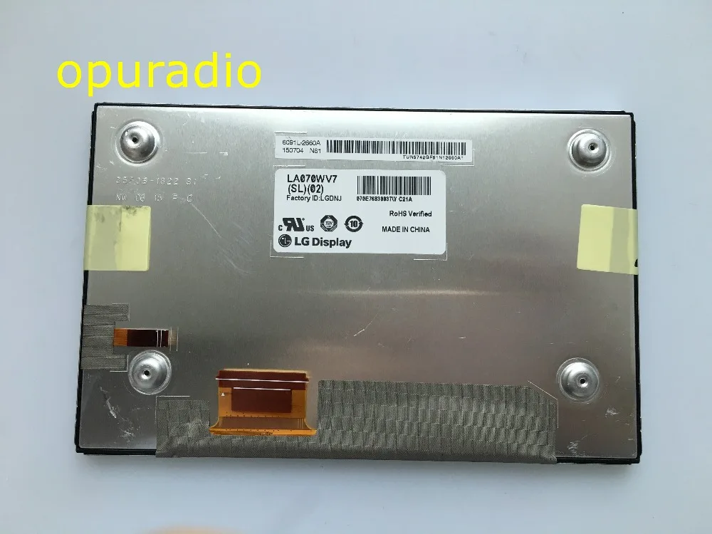 Бесплатная доставка для LG 7 дюймовый ЖК дисплей LA070WV7(SL)(02) фотоэкран автомобиля GPS