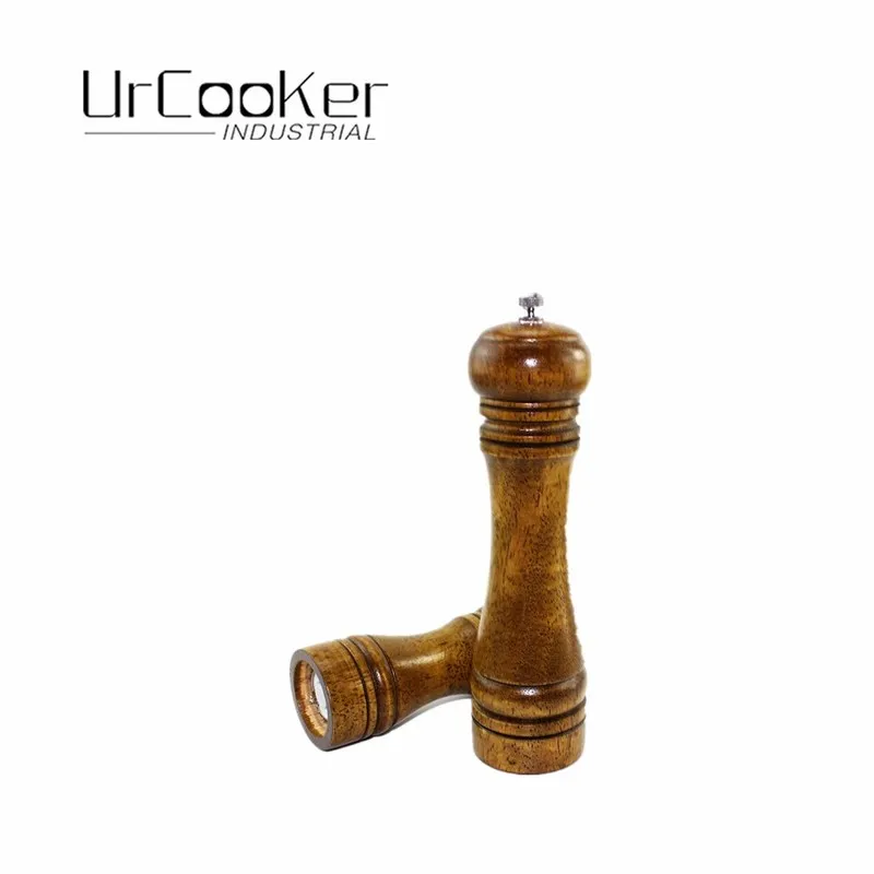 1 Pcs Kitchen Cooking Tools 5 Inch Classic Wood Pepper Mill Chili Spice Salt Corn Grinder | Дом и сад