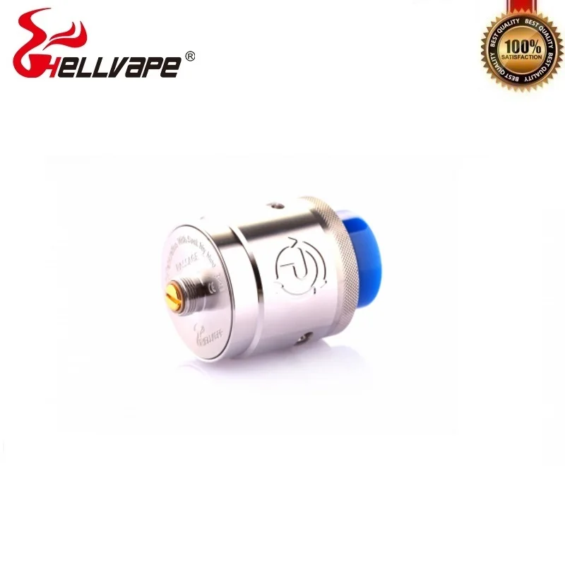 Оригинал Hellvape Passage RDA 24 мм Vape Tank 810 Кобра капельная насадка двойная катушка сборка