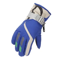 6 colors winter childrens ski gloves riding waterproof warm outdoor ski resort gloves sports apparel childrens gloves