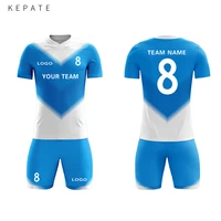 custom football jerseys full sublimation printing soccer jerseys club team football training uniform suit soccer uniform for men