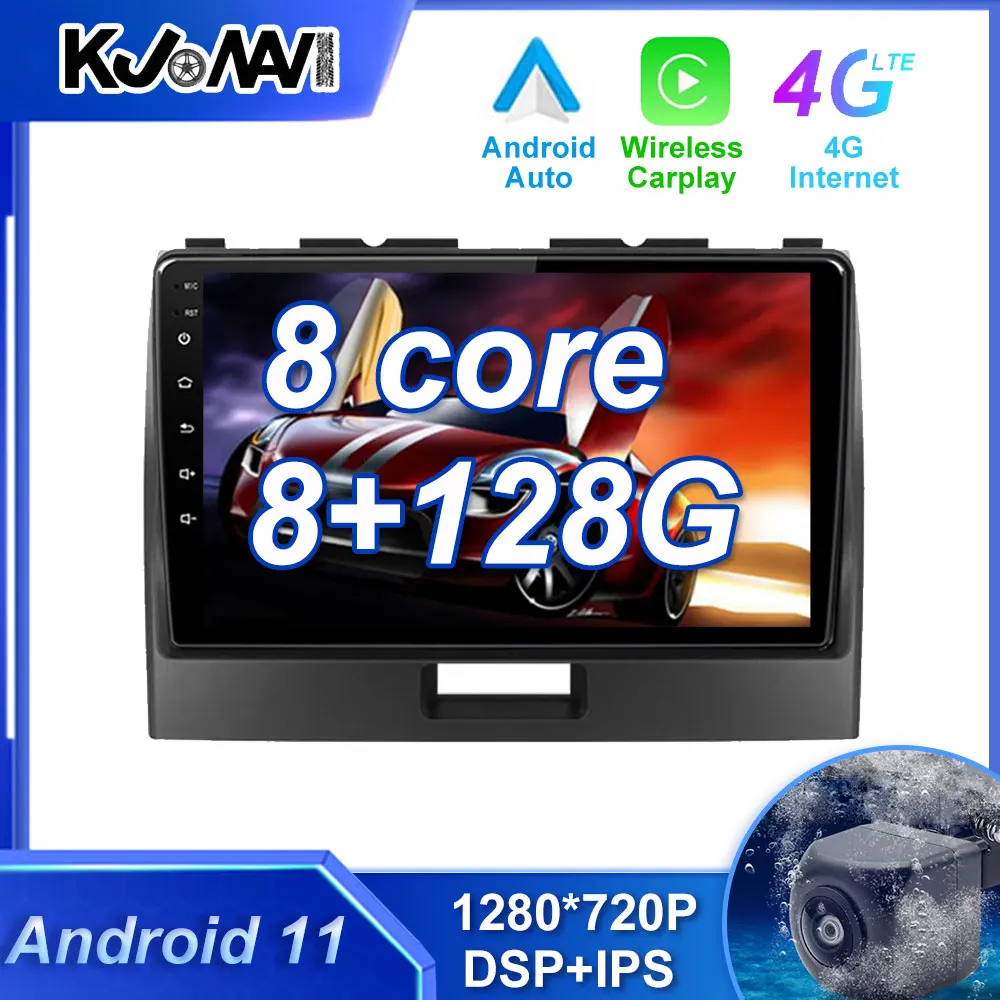 

Android 11 Carplay Car Radio Multimedia Stereo Player WiFi GPS Navigation For SUZUKI WAGON R 2010-2018