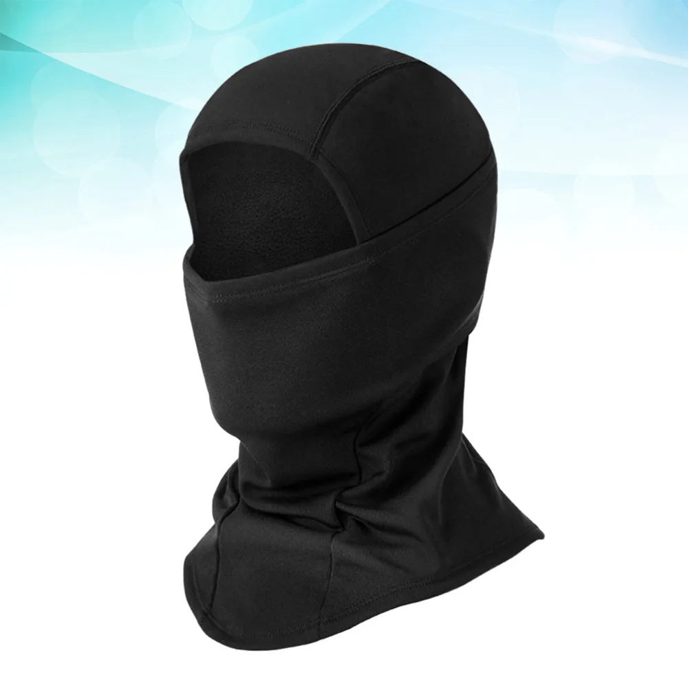 Зимняя теплая маска для лица ветрозащитная дышащая флисовая защитная езды на