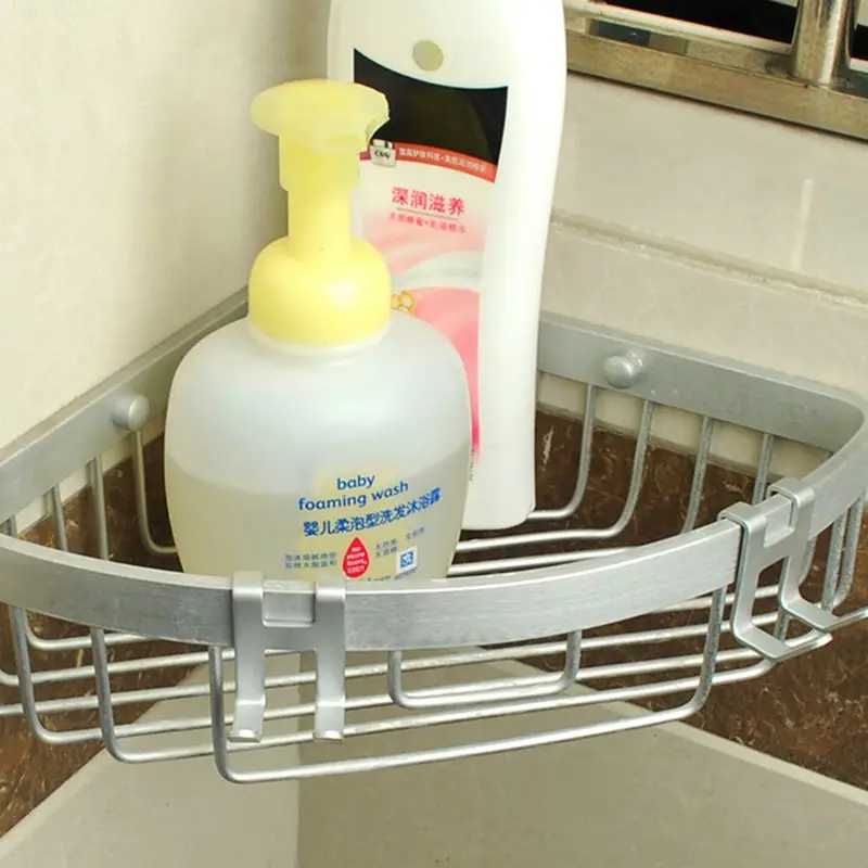

Space Aluminum Metal Door Hook Punch-free Wall Hanging Hook Hanger Towel Rack