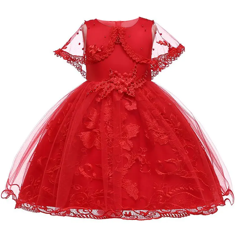 Girl Lace Dress Costumes for Girls Christmas Party Elegant Princess Dress Girl Wedding Dress Child Clothes 3- 10 Years