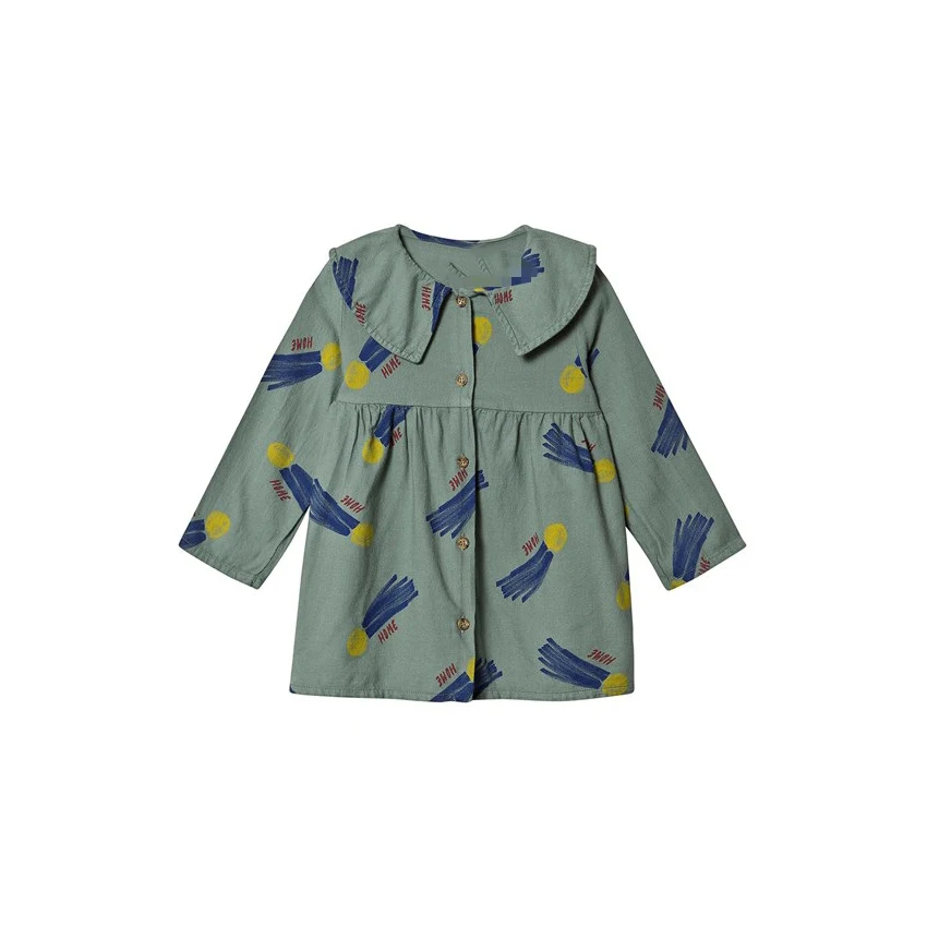 Pre-sale SQING-B Girls Dress New Fall 2019 Winter Cartoon Princess Kids Dresses for Christams Print Toddler Girl | Детская одежда и