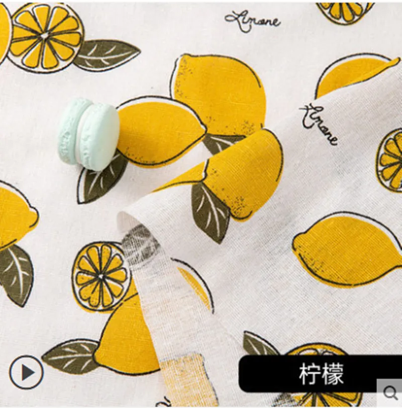 1 метр с цветочным принтом Детское платье в стиле пэчворк из хлопка и льна ткань