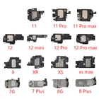 Громкоговоритель для iPhone X, XR, Xs, 11, 12 Pro Max, 7, 8 Plus mini, SE2, громкоговоритель для телефона, звуковой сигнал, динамик, гибкий кабель