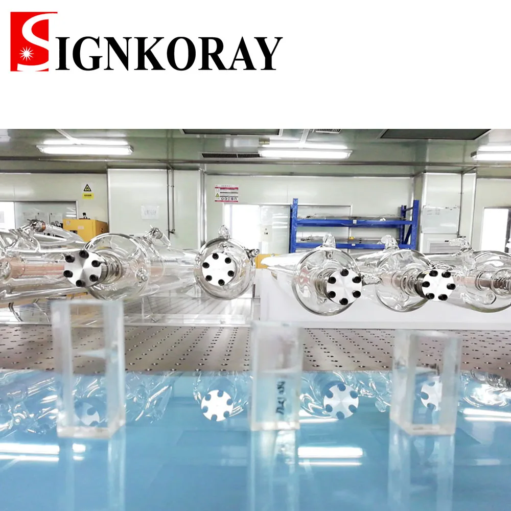 SignKoray 150W Co2 Стекло лазерная трубка отрицательного высокого Давление Одиночная