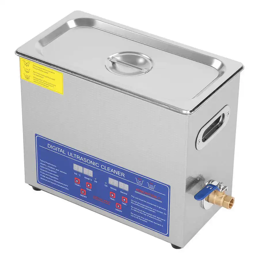 6L 180 Вт Цифровой Ультразвуковой очиститель Нагреватель с таймером