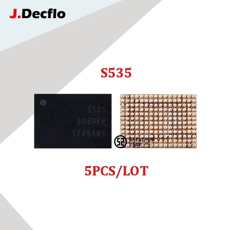 

JDecflo 5Pcs/Lot PMIC S535 For Main Power IC SAMSUNG S7 S7edge G935F G935 G930F Integrated Circuits BGA Chip Replacement Parts