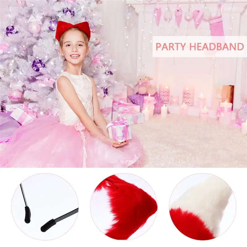 

1 Set Party Headband Costume Accessories Adorable Comfortable Funny Animal Hairband Tail