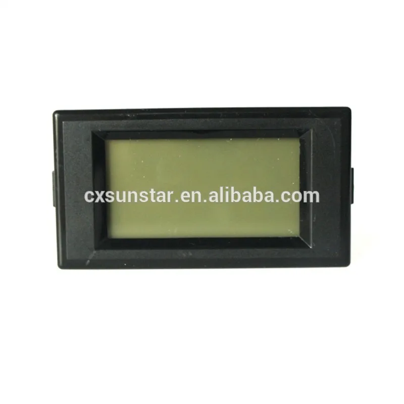 

DC 20-80V Voltmeter Volt Voltage Panel Meter Digital Car Motorcycle Battery Monitors With LCD Display Blue Backlight