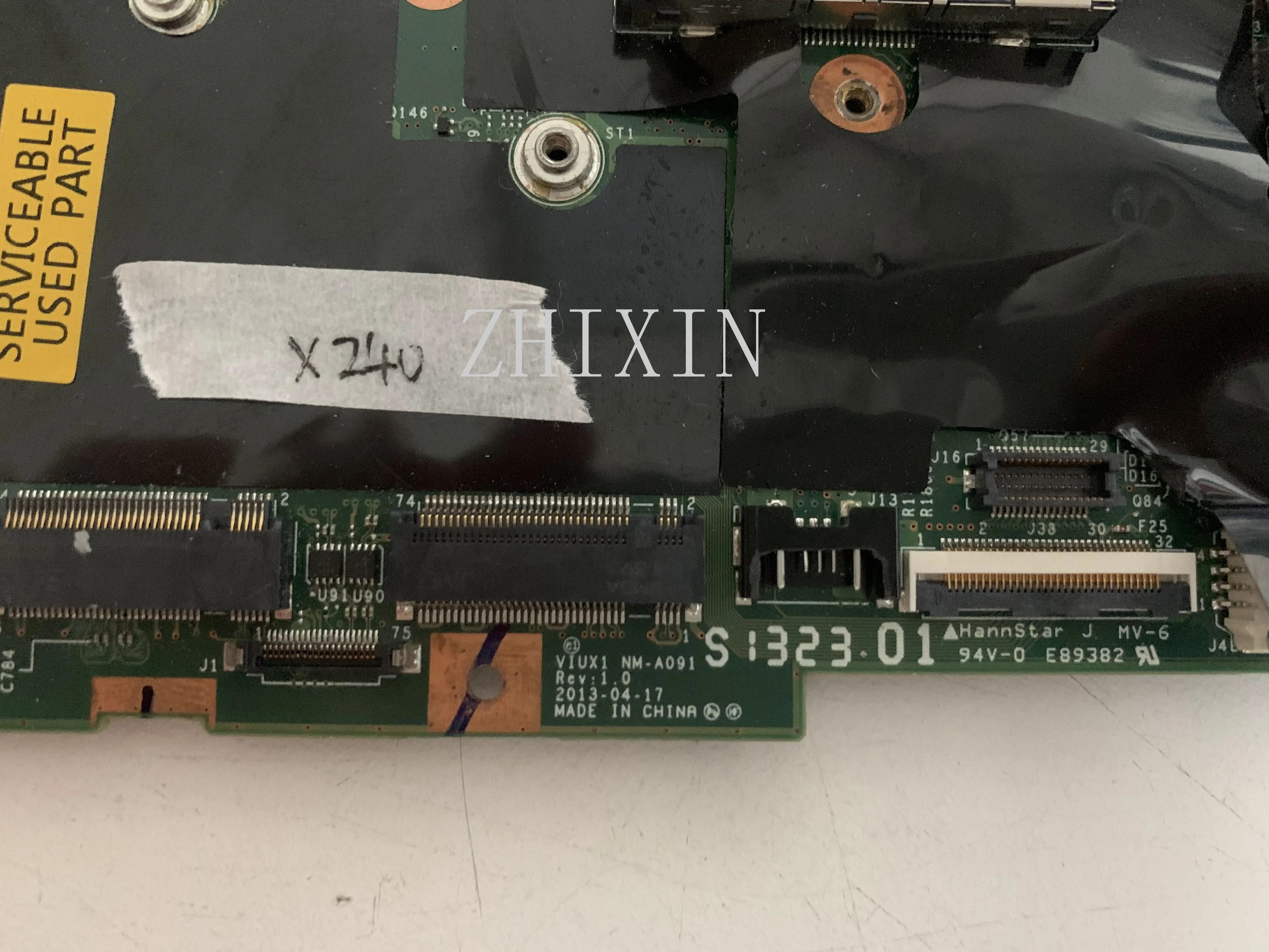 CSRZSZ для Lenovo ThinkPad X240 Laotop материнская плата с i5-4200U CPU VIUX1 NM-A091 04X5158 Полная проверка -
