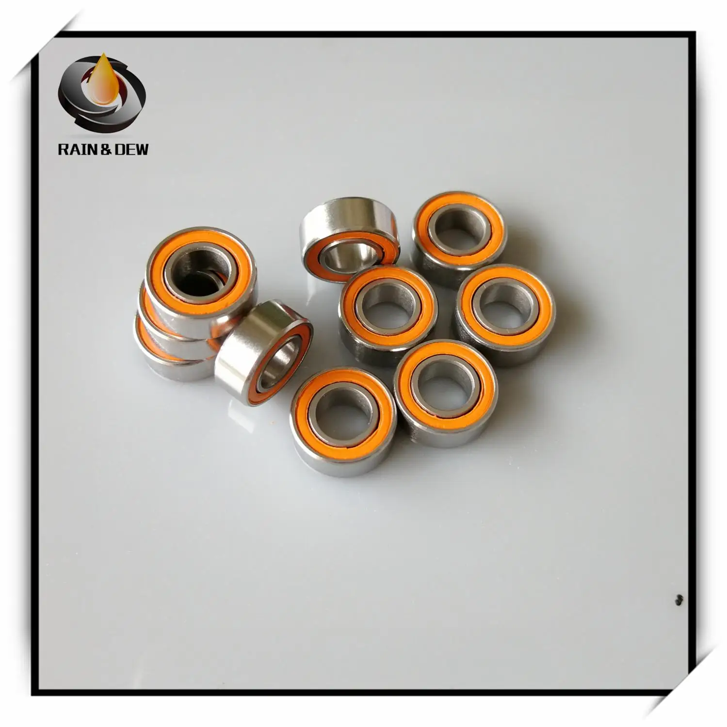 2 шт. 5x10x4 мм Антикоррозийные шарикоподшипники SMR105 2OS 2RS ABEC7 гибридная керамическая