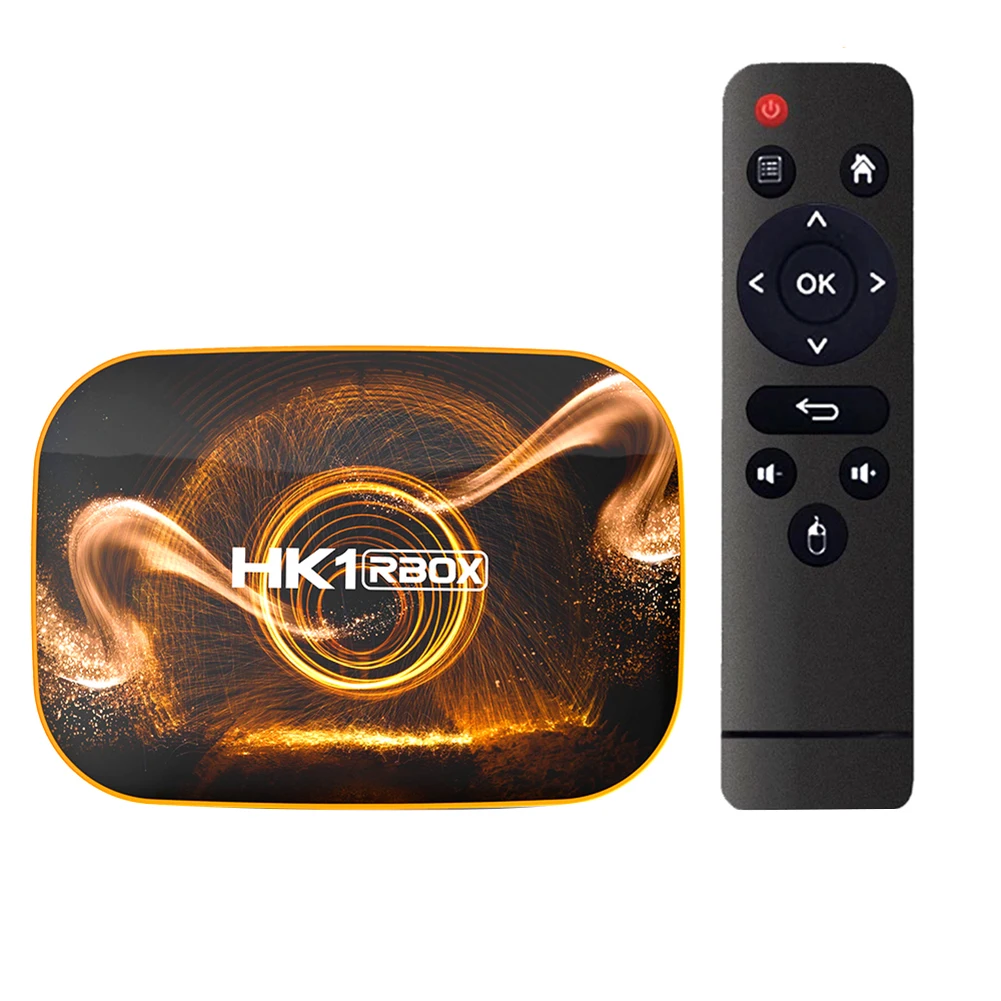 

HK1 RBOX Smart TV Box Android 10 4GB 64GB Rockchip RK3318 1080P H.265 5G Wifi 4K Google Player Store Netflix Youtube Set Top Box