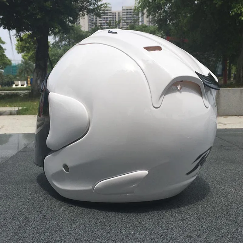 Шлем мотоциклетный с открытым лицом верхний АБС пластик для мужчин и женщин