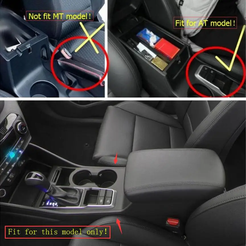 Lapetus контейнер для хранения поддонов лоток коробка крышка комплект для hyundai Tucson автоматическая модель аксессуары