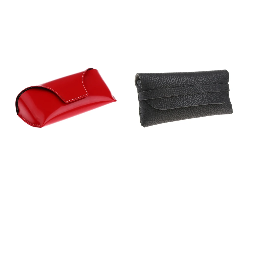 Мягкие солнцезащитные очки для мужчин и женщин 2 шт. чехол хранения очков