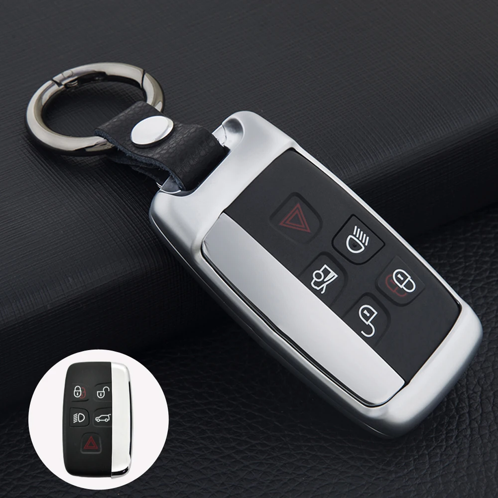 Крышка ключа из цинкового сплава для Land Rover Range Rover Sport A9 Discovery 2 3 4 Sport Evoque Freelander2 для Jaguar XF A8 A9 X8