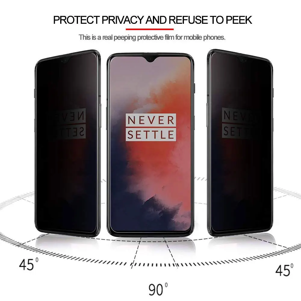 Закаленное стекло 9H для защиты экрана OnePlus 7 T Защитная стеклянная пленка