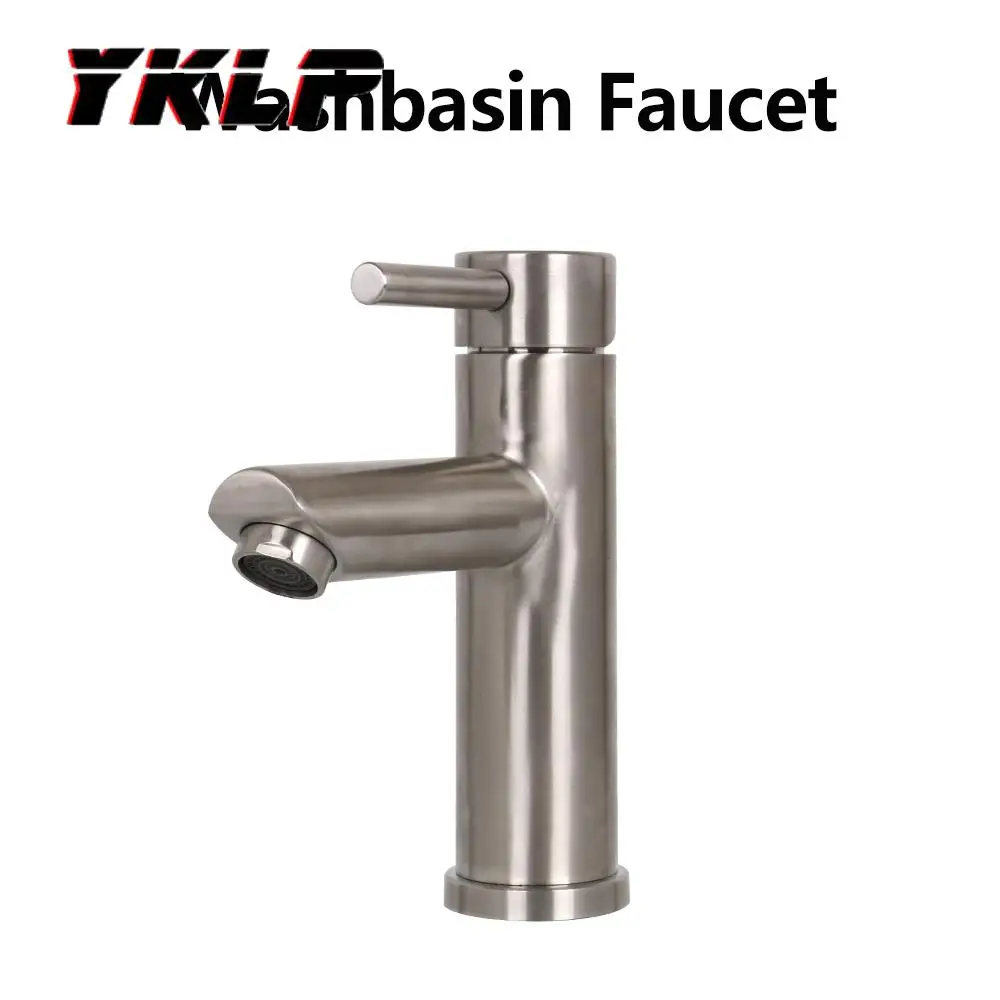 Кран для ванной комнаты кран холодной и горячей воды раковины с одной ручкой на