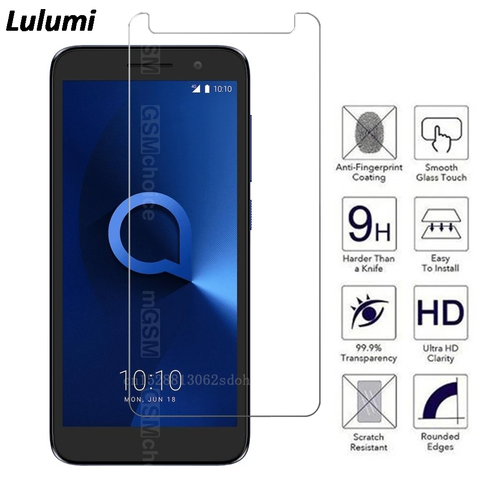Закаленное стекло Alcatel 1 стекло 5,5 Защитная пленка для экрана Alcatel 1 5033D 5033 5033A 5033Y 5033X ALCATEL1 9H защитная пленка