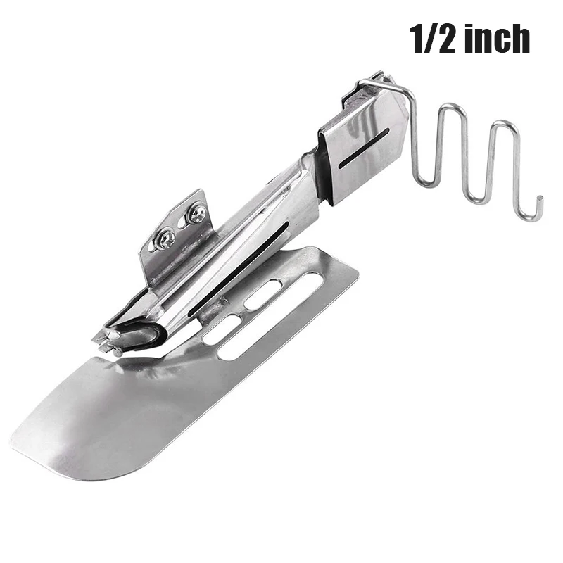 

Industrial Sewing Machine Flat Seamer Folder Binding Attachment Tape Binder Tool Dropshipping Sewing Tools Accessory