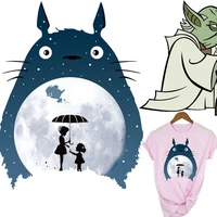my neighbor totoro patches on clothes anime mom and girls iron on transfers for clothing thermoadhesive patches cartoon stickers