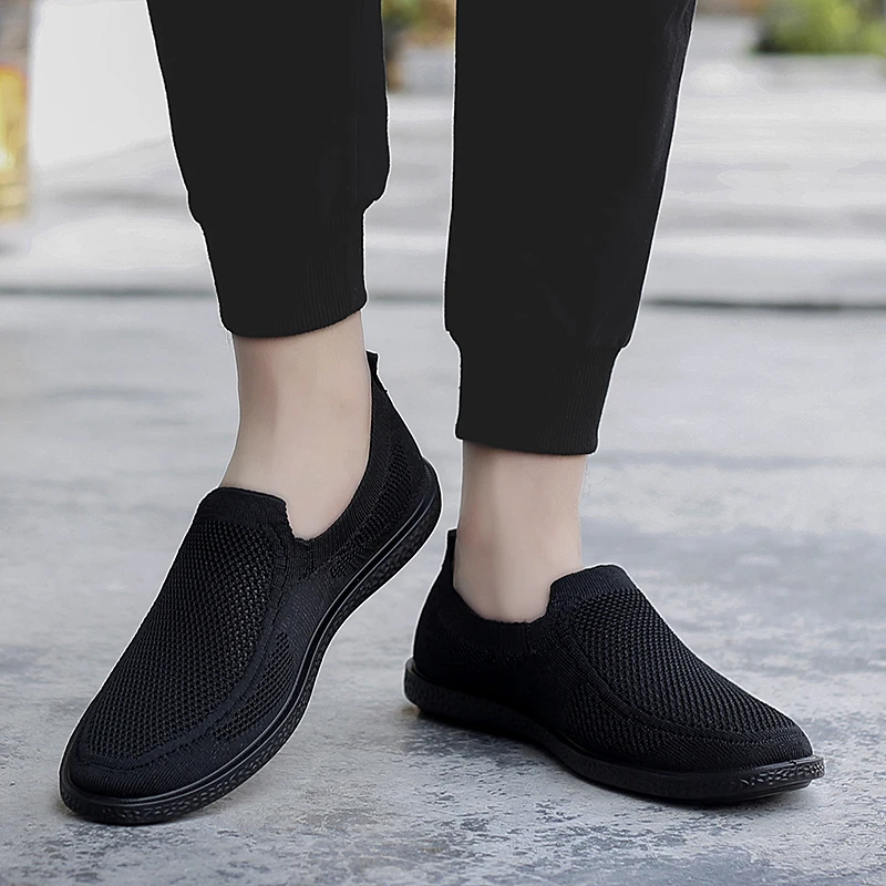 

2020 Fashion Running Shoes Men's Flying Woven Sports Shoes Wild Breathable Men's Shoes Casual Men's Shoes Motion Control Shoes