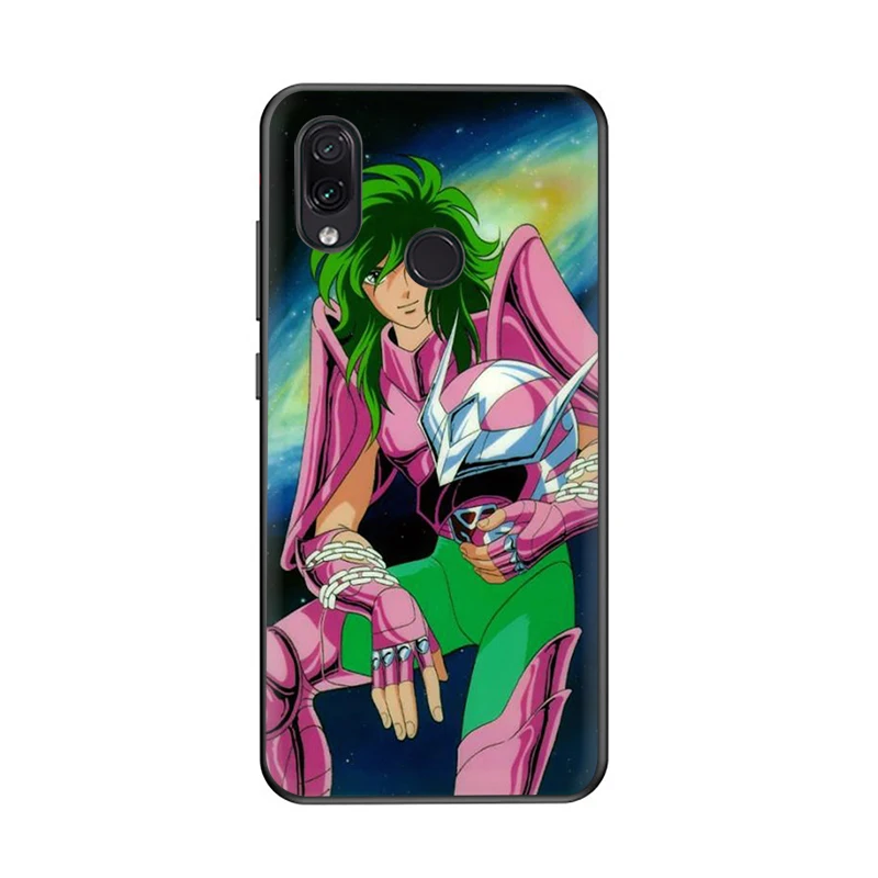 B1 EWAU Cartoon Saint Seiya Silicone phone case for Xiaomi Redmi 4A 4X 5 5A 5Plus 6 6A 7A 6pro 7 S2 GO K20 Pro - Цвет: B1