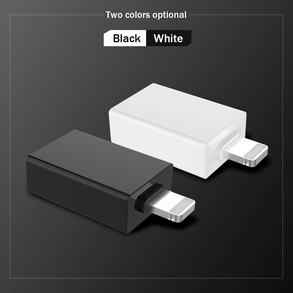 8 Pin к USB OTG адаптер для iPhone мобильный телефон OTG кабель для iPhone IOS10.2 ниже адаптер для мыши U диск флэш-карты ридер