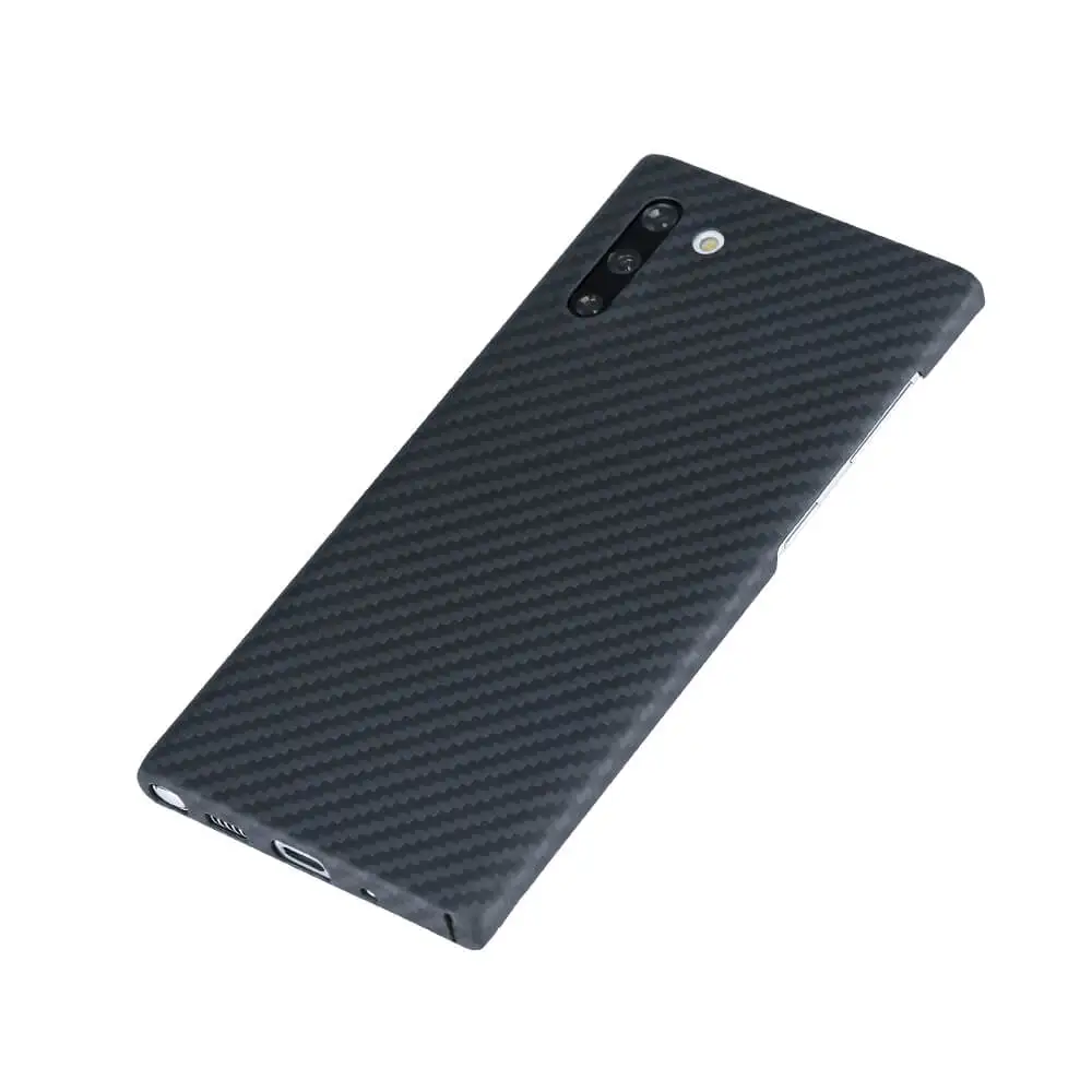 MONOCARBON чехол из арамидного волокна для samsung Note 10 10 Plus, чехол для Galaxy Note 10 5G с рисунком из углеродного волокна