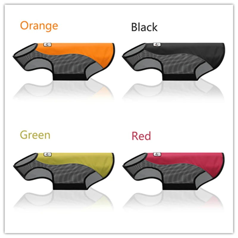 

Одежда для домашних животных на весну и лето, Светоотражающий Жилет для домашних животных, дышащий сетчатый кролик, легкая и гибкая Одежда д...