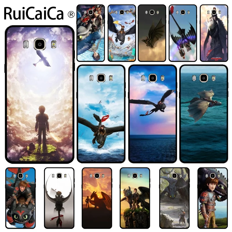 Ruicaica Как приручить дракона ультра тонкий мультфильм шаблон чехол для телефона