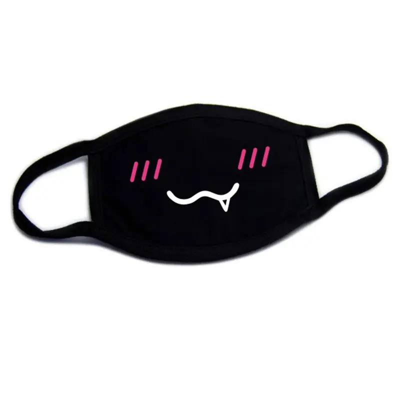 1 шт. Пылезащитная маска для лица и рта аниме мультфильм счастливый Женщины