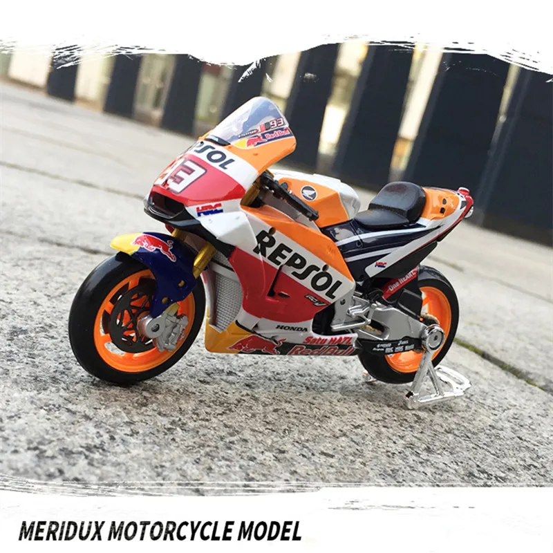 Гоночная модель мотоцикла Maisto 1:18 2018 GP для Honda RC213V Repsol Team 26 #93 #| |