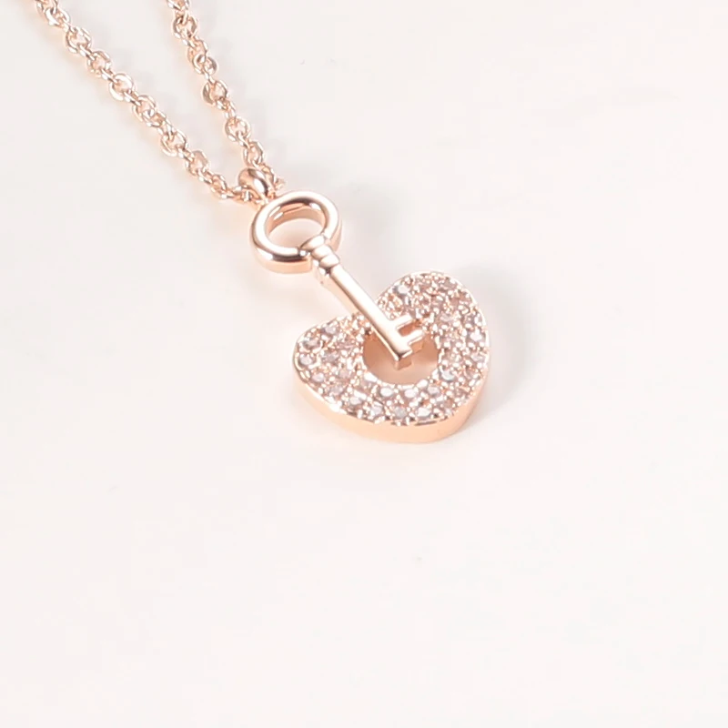 Ожерелье в форме сердца женские модные ювелирные изделия аксессуары подарок