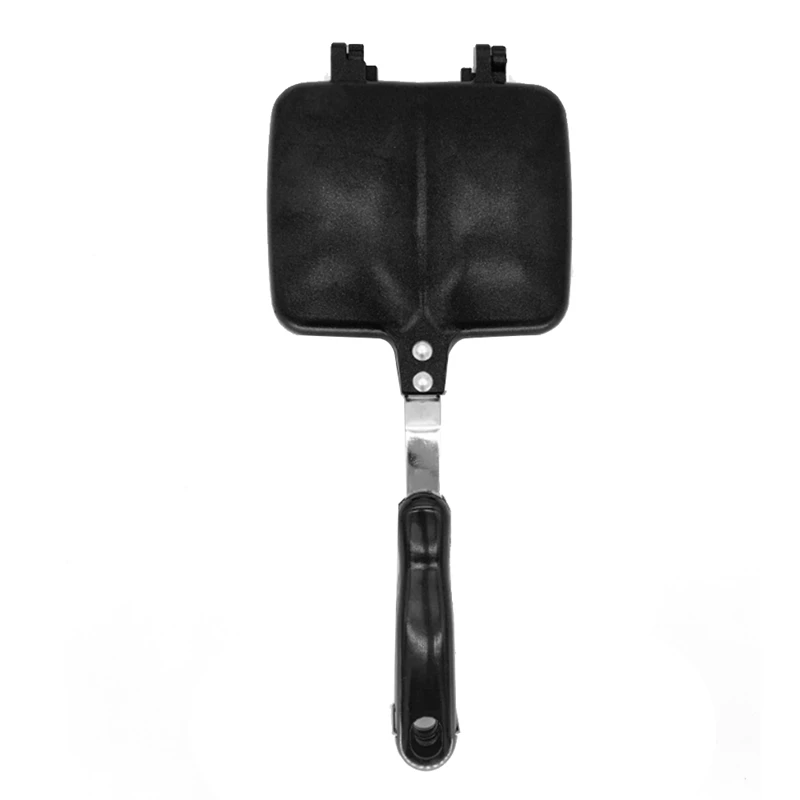 

Алюминиевая выдвижная сковорода для жарки на гриле, сэндвич-Пан ini, для приготовления хлебных тостов на завтрак, сэндвич-пан, с антипригарны...