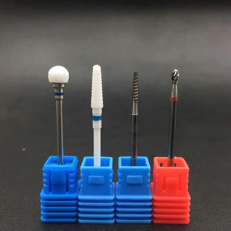 Керамическая фреза из карбида для электрической дрели маникюрная Машинка