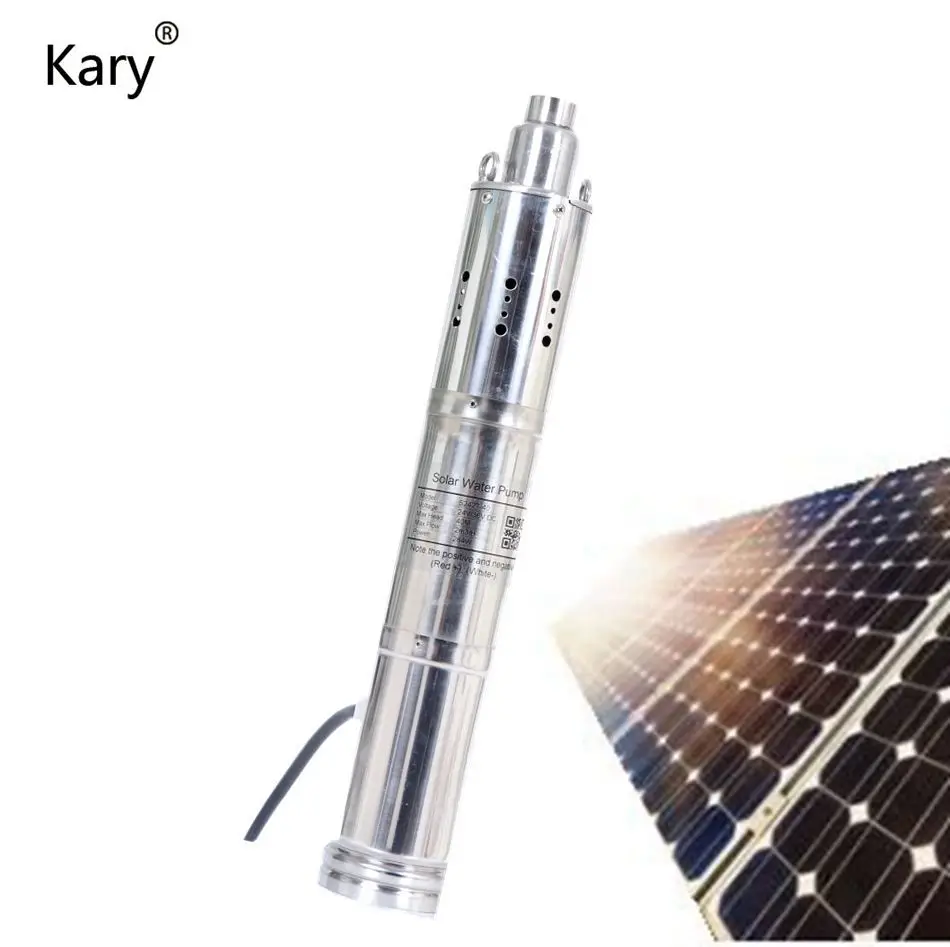Kary 2019 новый дизайн 24 вольт DC погружной Солнечный водяной насос с
