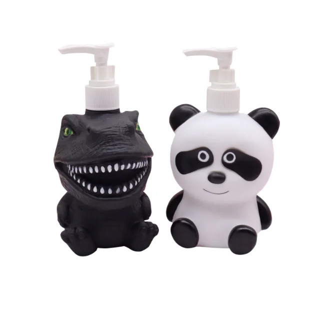 Мультяшный пластиковый телефон бутылка для геля душа и шампуня портативный