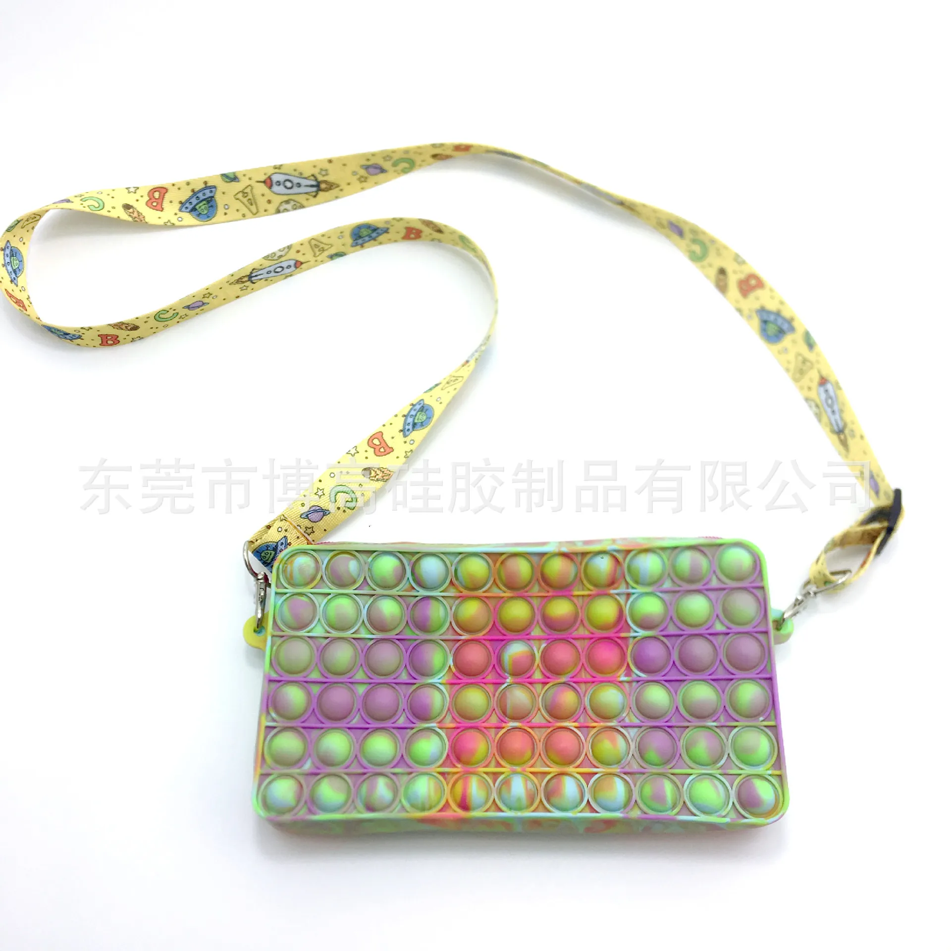 New Style Shoulder Bag Shoulder Bag Cross-shoulder Bag Silica Gel Purse Desktop Educational Decompression Toy